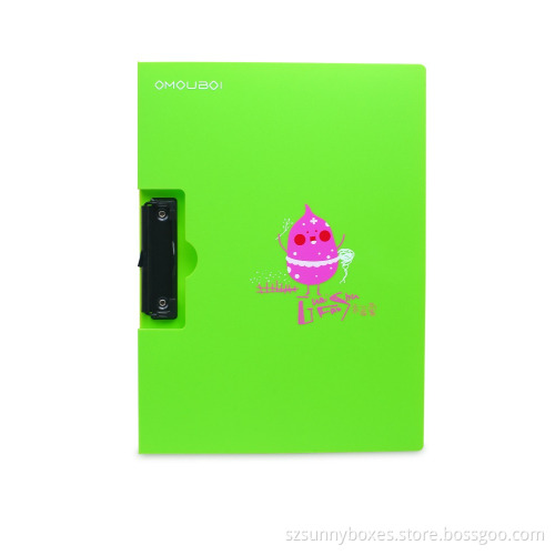 2016 new product PP plastic office stationery file folder